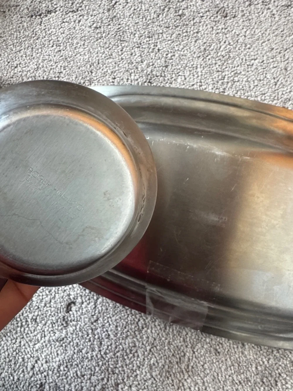 Rogers-Insilco Fashion & International Decorator Vintage Stainless Serving Set